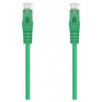 AISENS - CABLE DE RED LATIGUILLO RJ45 LSZH CAT.6A 500 MHZ UTP AWG24, VERDE, 25CM