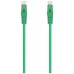 CABLE RED AISENS LATIGUILLO RJ45 LSZH CAT.6A UTP AWG24 30CM VERDE