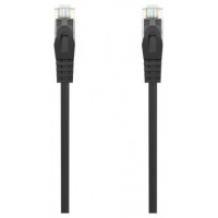 AISENS - CABLE DE RED LATIGUILLO RJ45 LSZH CAT.6A 500 MHZ UTP AWG24, NEGRO, 1.0M