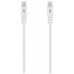 AISENS - CABLE DE RED LATIGUILLO RJ45 LSZH CAT.6A 500 MHZ UTP AWG24, BLANCO, 30CM