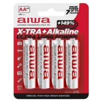 Pack 4 Pilas Aa Aiwa X-tra+ Alkaline Ultra Long Power