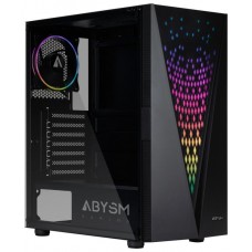 CAJA ATX ABYSM GAMING DANUBE KOLPA BLACK SIN FUENTE