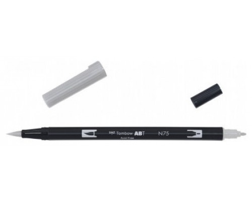 ROTULADOR DOBLE PUNTA PINCEL COOL GRAY 3 COLOR GRIS TOMBOW ABT-N75 (Espera 4 dias)