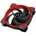 VENTILADOR 12CM ARCTIC P120 PWM BIONIX ROJO/NEGRO (Espera 4 dias)