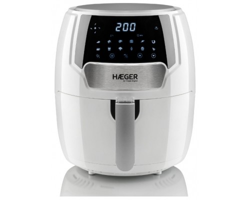 FREIDORA INTELIGENTE AIR FEAST DIGITAL 4.2L BLANCO HAEGER (Espera 4 dias)