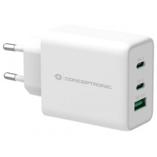 CARGADOR DE PARED QUICK CHARGE 3.0 PD 2 PUERTO USB-C 1