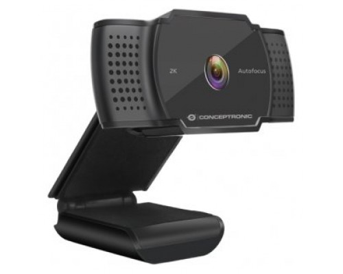 Webcam 2k Conceptronic Amdis 5mp Usb 3.6mm 30 Fps