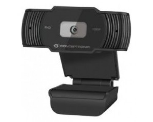 WEBCAM FHD CONCEPTRONIC AMDIS04 1080P USB FOCO FIJO