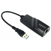 ADAPTADOR DE RD RJ45 GIGA A USB 3.0 APPROX APPC07Gv3