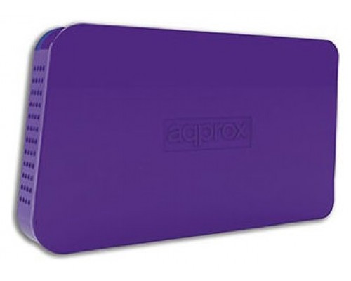 CAJA EXTERNA USB 2.5"" SATA 3.0 MORADO APPROX (Espera 4 dias)