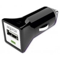 Cargador De Coche Approx A Usb 5v/1a Color Negro