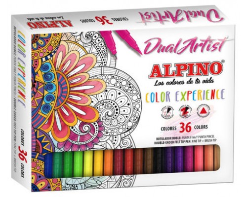 SET 36 ROTULADORES COLOR EXPERIENCE ALPINO AR001038 (Espera 4 dias)