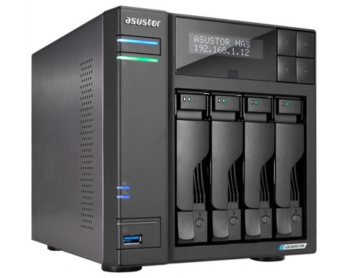 UNIDAD NAS ASUSTOR LOCKERSTOR2 GEN2 AS6704T 4HD SATA