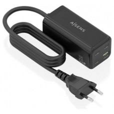 AISENS - CARGADOR SOBREMESA GaN 100W, 3xUSB-C PD3.0 QC4.0 QC5.0, 1xUSB-A QC3.0, NEGRO