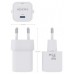 AISENS - CARGADOR GaN 35W, 1xUSB-C PD3.0 QC4.0, BLANCO