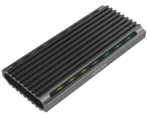 CAJA EXTERNA M.2 ASM2-RGB011GR SATA-NVME USB3.1 GEN2