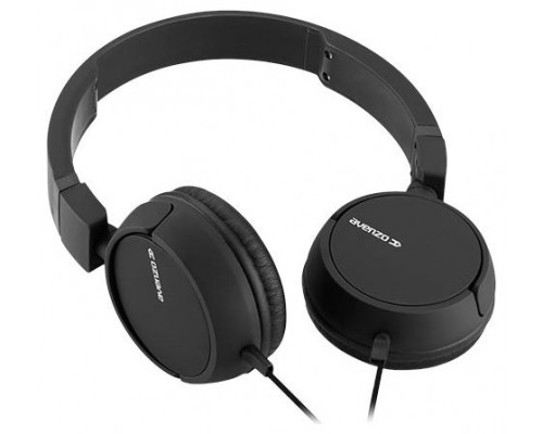 AVENZO AURICULAR DJ CON CABLE NEGRO