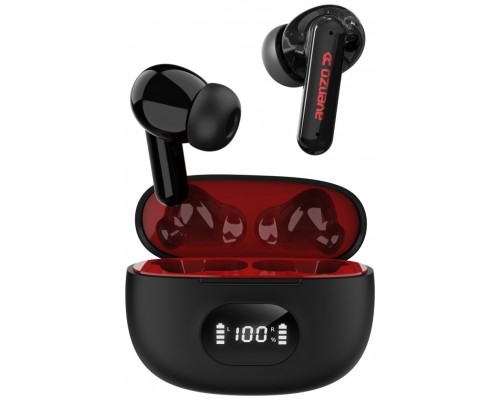 AVENZO AURICULARES TRUE WIRELESS TACTILES CON POWER BANK NEGROS