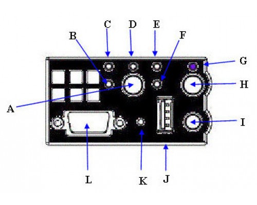 Intel AXXRACKFP carcasa de ordenador (Espera 4 dias)