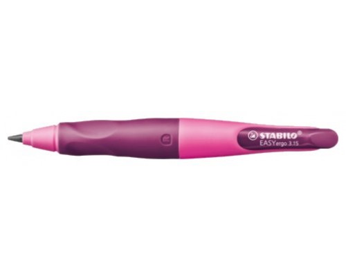 PORTAMINAS EASYERGO MINAS EXTRA GRUESAS 3,15MM. PARA DIESTROS ROSA STABILO B-46870-5 (MIN5) (Espera 4 dias)