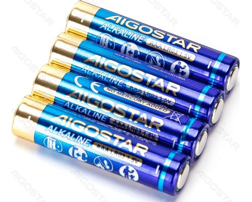 PILA ALCALINA LR03 (AAA) 1.5V 4 UDS AIGOSTAR (Espera 4 dias) PILA ALCALINA LR03 (AAA) 1.5V 4 UDS AIGOSTAR (Espera 4 dias)