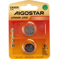 PILA DE BOTON CR2025 3V 2 UDS AIGOSTAR (Espera 4 dias) PILA DE BOTON CR2025 3V 2 UDS AIGOSTAR (Espera 4 dias)