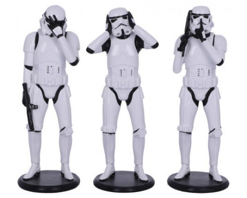 FIGURA 3 STORMTROOPERS SABIOS NEMESIS NOW B4889P9 (Espera 4 dias)