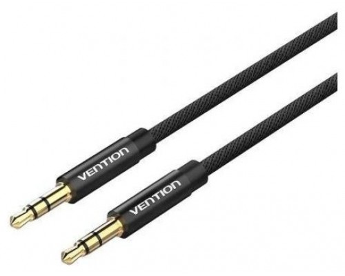 CABLE AUDIO ESTEREO JACK 3.5/M JACK 3.5/M 1.5 M NEGRO VENTION (Espera 4 dias)