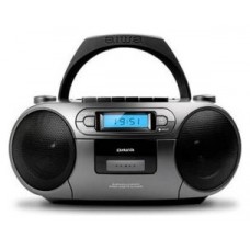 Radio Cd Bluetooth Portable Aiwa Boombox Bbtu-550 Grey