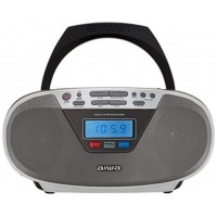 Radio Cd Bluetooth Portable Aiwa Boombox Bbtu-400sl