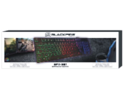 ARDISTEL BLACKFIRE PC GAMING Teclado SLIM BFX301