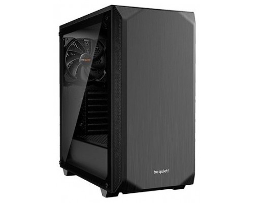 CAJA BEQUIET PURE BASE 500 WINDOW ATX 2XUSB 3.0 SIN FUENTE NEGRO