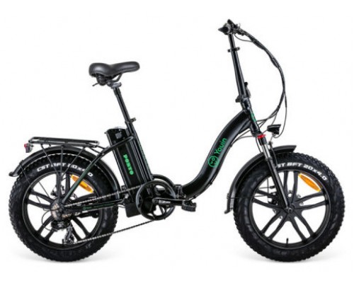 eBIKE  PORTO - URBAN - FAT 20” x 4 - BAT.EXTRAIBLE  - NEGRO (Espera 4 dias)