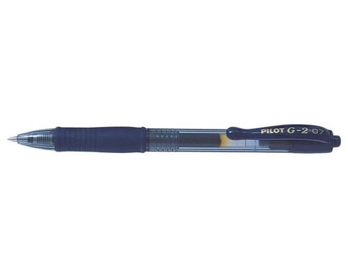 BOLIGRAFO ROLLER GEL RETRAC.G-2 AZUL PILOT BL-G2-7-L (MIN12) (Espera 4 dias)