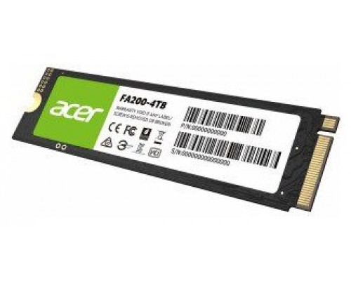 ACER SSD FA200 4Tb PCIe Gen 4 x4