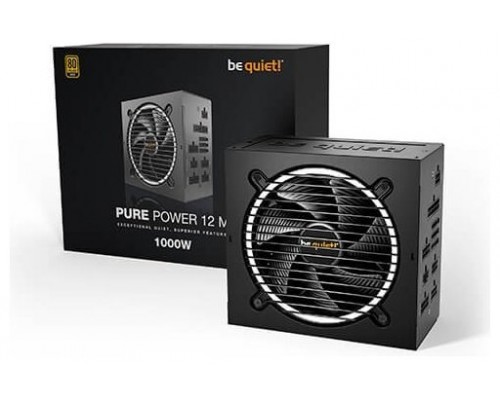 be quiet! Fuente Pure Power 12 M 1000W Gold