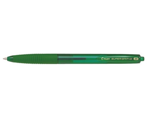 BOLÍGRAFO SUPER G VERDE PILOT BPGG-8R-M-G (MIN12) (Espera 4 dias)