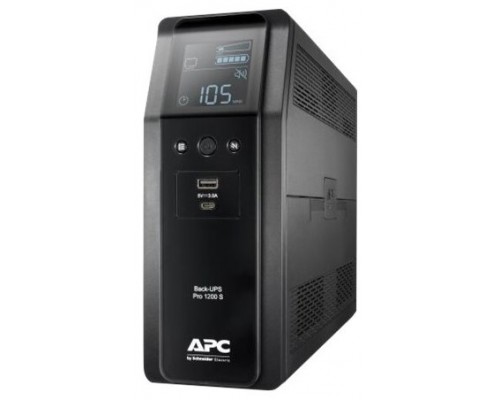 Sai Apc Br1200si Back Ups Pro Br 1200va Sinewave 8xiec