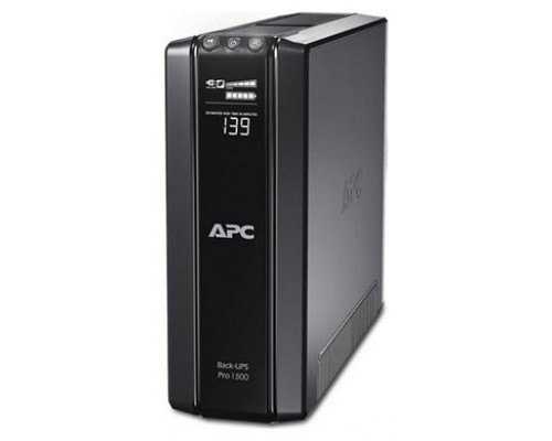APC Back-UPS Pro sistema de alimentación ininterrumpida (UPS) Línea interactiva 1,5 kVA 865 W 10 salidas AC (Espera 4 dias)