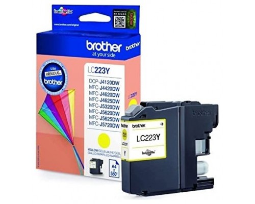 TINTA BROTHER LC-223Y AMARILLO 550PAG (Espera 4 dias)