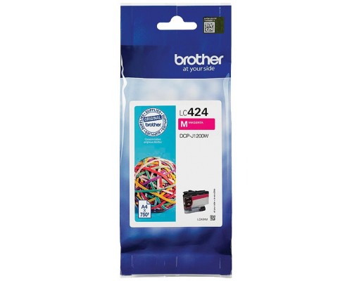 TINTA BROTHER LC-424M MAGENTA (Espera 4 dias)