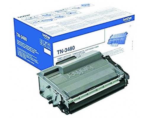 TONER BROTHER TN3480 NEGRO 8.000PAG (Espera 4 dias)