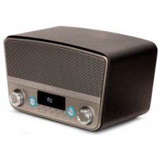 Radio Vintage Con Altavoz Aiwa Bstu-750bk Bluetooth