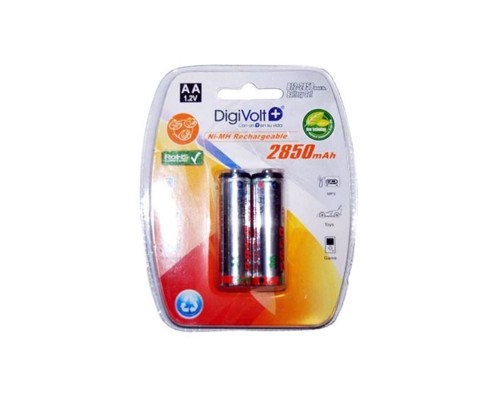 Pila Recargable Aa R2 Digivolt Bt2-2850 Ni-mh 2850mah