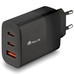 NGS BUD 65W Universal Negro Corriente alterna Carga r&aacute;pida Interior (Espera 4 dias)