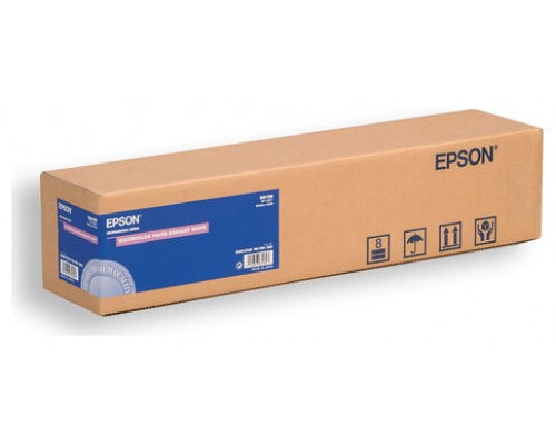 Epson GF Papel Watercolor Radiant White, 44" x 18m, 190g/m2