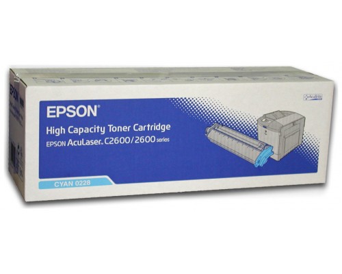 Epson Aculaser C-2600/2600N Toner Cian Alta Capacidad