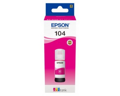 Epson 104 EcoTank Magenta ink bottle (Espera 4 dias)