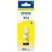 TINTA EPSON 104 ORI AMARILLO C13T00P440