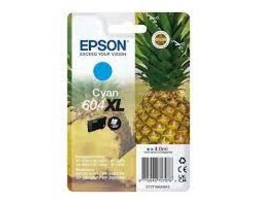 Epson 604XL cartucho de tinta 1 pieza(s) Compatible Alto rendimiento (XL) Cian (Espera 4 dias)